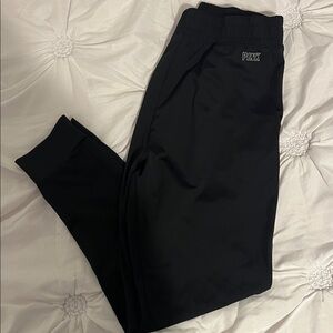 PINK Victoria's Secret Midnight Black Joggers